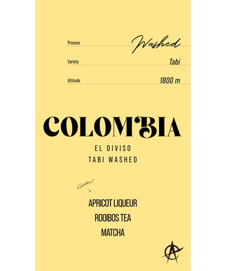 Colombia	El Diviso, Tabi - Washed
