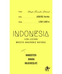 Indonesia Ijen Lestari, USDA762, Kartika - Mossto Anaerobic Natural