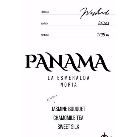 Panama La Esmeralda Noria, Geisha - Washed