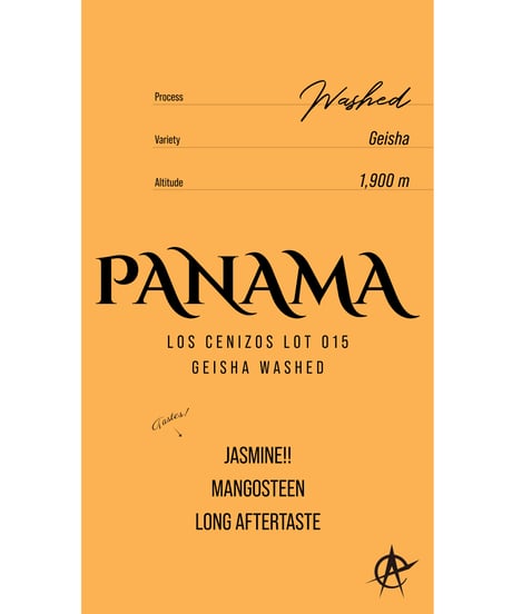 Panama Los Cenizos Lot 015, Geisha - Washed