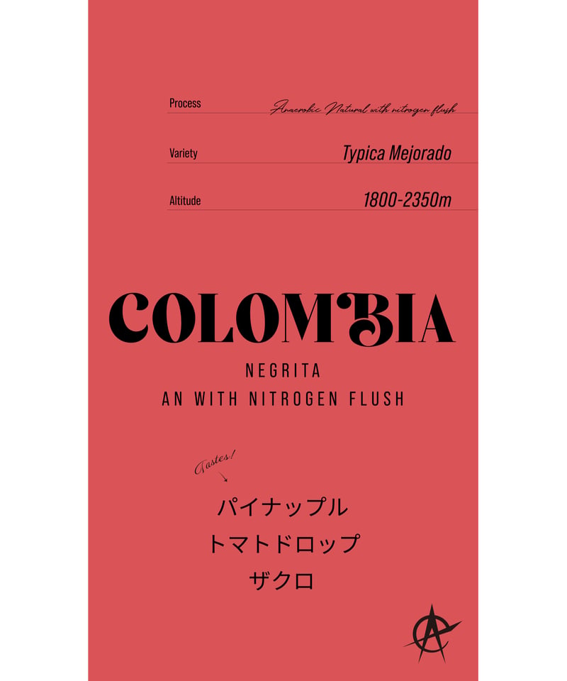 Colombia Negrita, Typica Mejorado - Anaerobic N