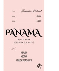 Panama Black Moon Scorpion 3.0  Lot10 , Geisha - Anaerobic Natural