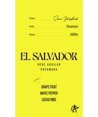 El Salvador Rene Aguilar, Pacamara - Semi Washed