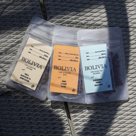 Bolivia Las Alasitas  50g × 3品種セット
