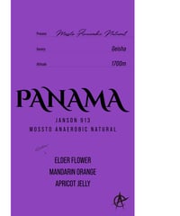 Panama Janson 913, Geisha - Mossto Anaerobic Natural