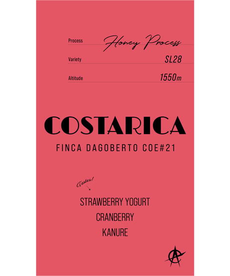 Costarica Finca DAGOBERTO COE#21