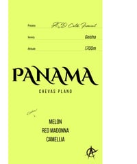 Panama Chevas Plano, Geisha - ASD Cold Ferment