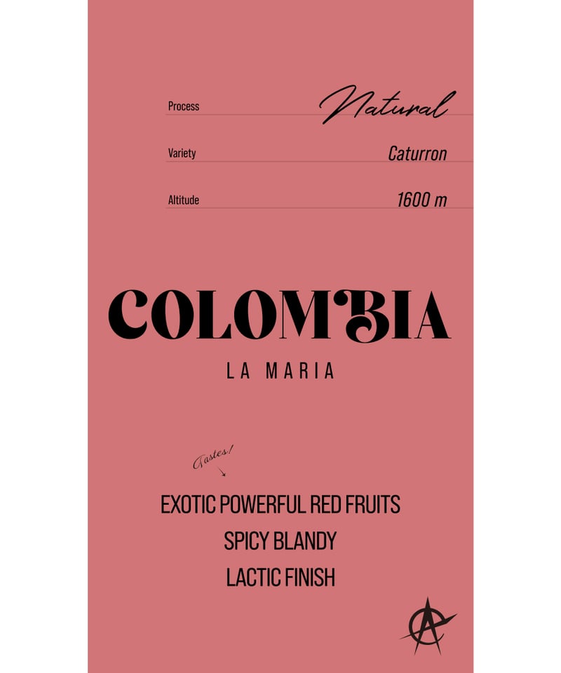 Colombia La Maria Caturron Exotic Spice | acid ...