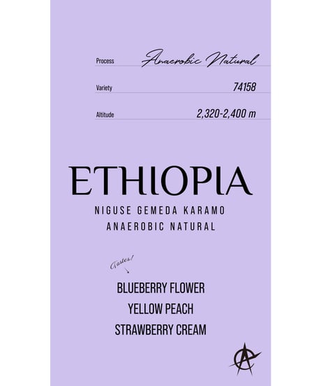Ethiopia Niguse Gemeda Karamo,74158 - Anaerobic Natural