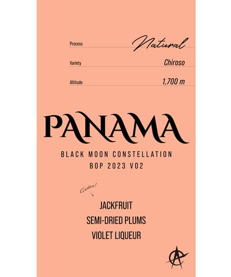 Panama Black Moon Constellation BoP 2023 V02, Chiroso - Natural