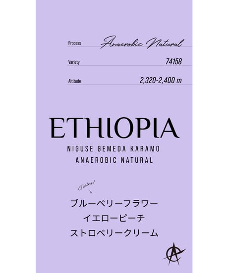 Ethiopia Niguse Gemeda Karamo,74158 - Anaerobic Natural
