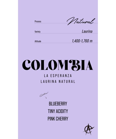 Colombia La Esperanza, Laurina - Natural