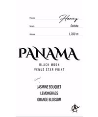 【デッドストック】Panama Black Moon Venus Star Point, Geisha - Honey
