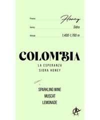 Colombia La Esperanza, Sidra - Honey