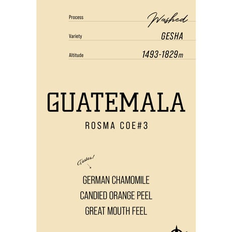Guatemala ROSMA COE#3