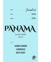 Panama Black Moon Washed Lot31 , Geisha - Washed