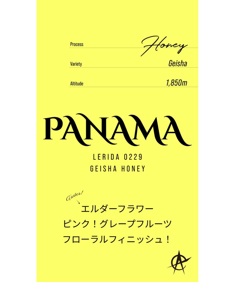 Panama Lerida Lot229, Geisha - Honey | acid coffee