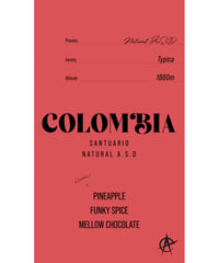Colombia Santuario, Typica - Natural A.S.D
