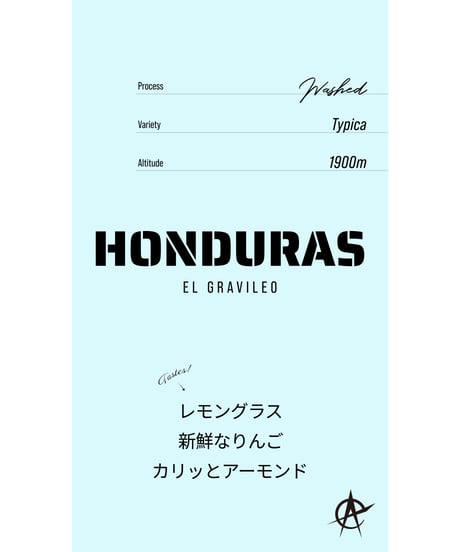 Honduras El Gravileo, Typica - Washed