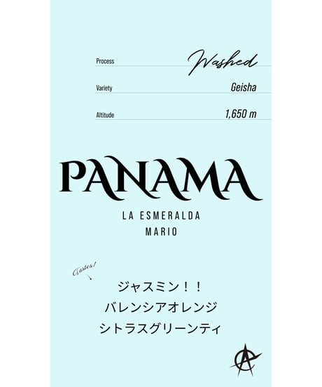 Panama La Esmeralda Mario, Geisha - Washed