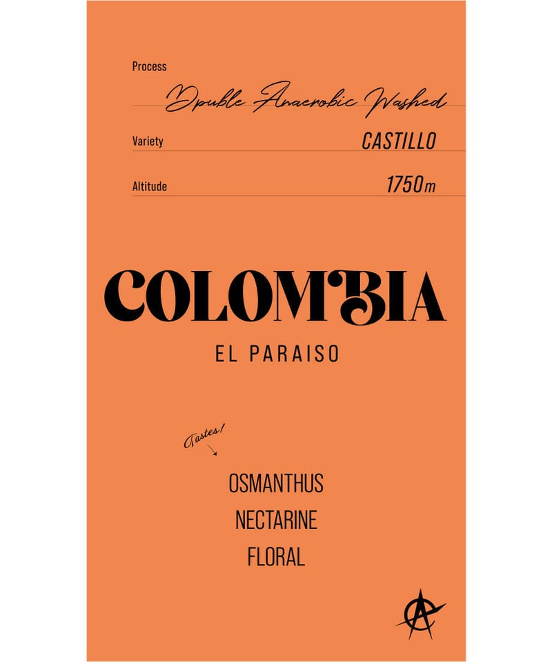 COLOMBIA EL PARAISO Lychee Lot | acid coffee