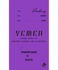 Yemen Hayma Dkhiliya Archemy, Yemenia - Aerobic+CM+SD Natural