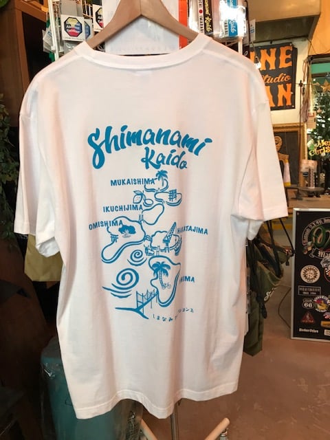 しまなみプリントTシャツ（ホワイト） | しまなみアディクションズ
