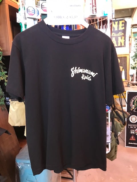 しまなみプリントTシャツ（ブラック） | しまなみアディクションズ