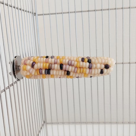 小鳥インコ用 止まり木 カラフルコーンパーチ Lサイズ バードトイ 鳥おもちゃ L014