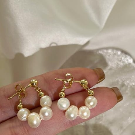 飾り ピアス イヤリング アクセサリー 欧米スタイル レトロ レディース 人造真珠 ギフト