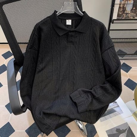 トップス メンズ Tシャツ ポロシャツ カットソー 長袖3