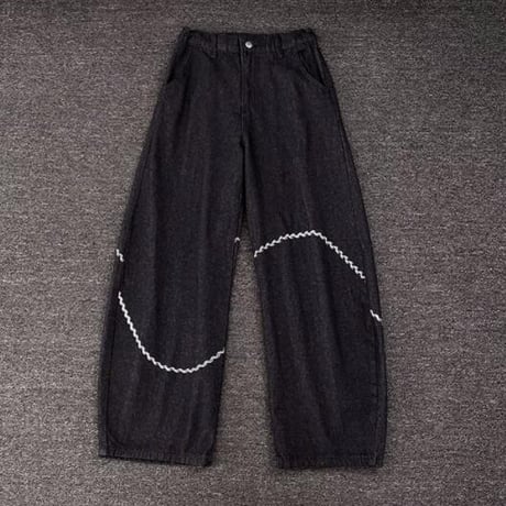 ボトムス ズボン パンツ  デニム ジーンズ ワイドパンツ メンズ26