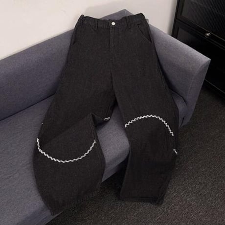 ボトムス ズボン パンツ  デニム ジーンズ ワイドパンツ メンズ26
