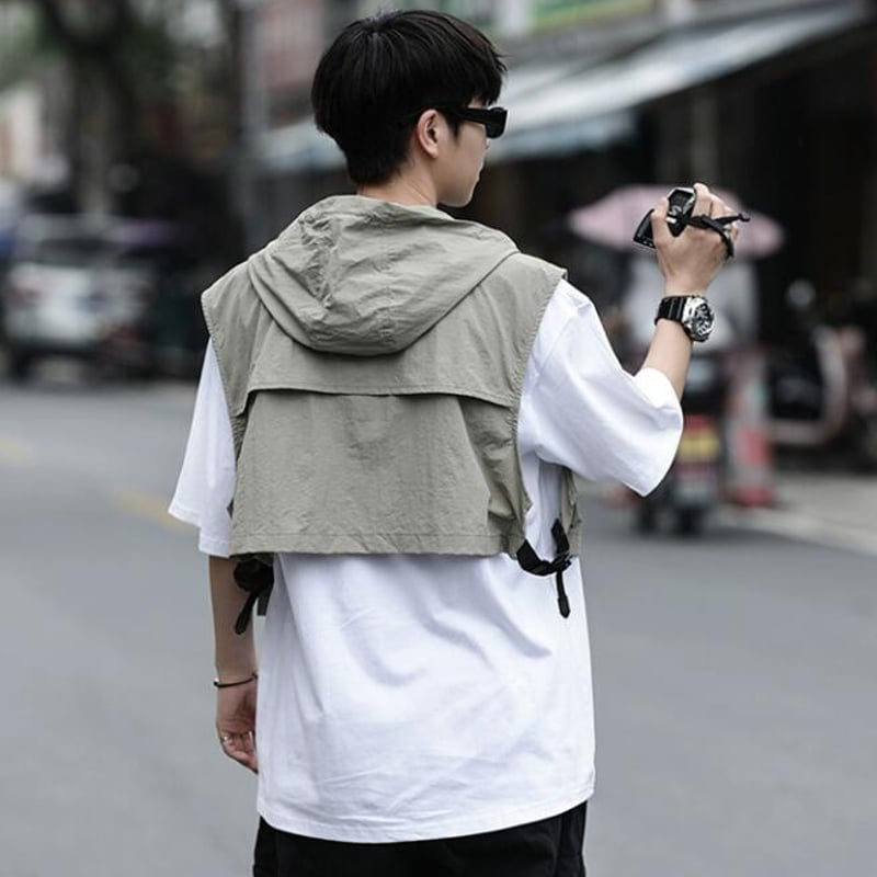 36メンズ トップス ベスト ノースリーブ アウトドア ワークウェア