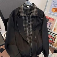 秋冬トップス メンズ ジャケット  アウター レイヤード アメリカン風38