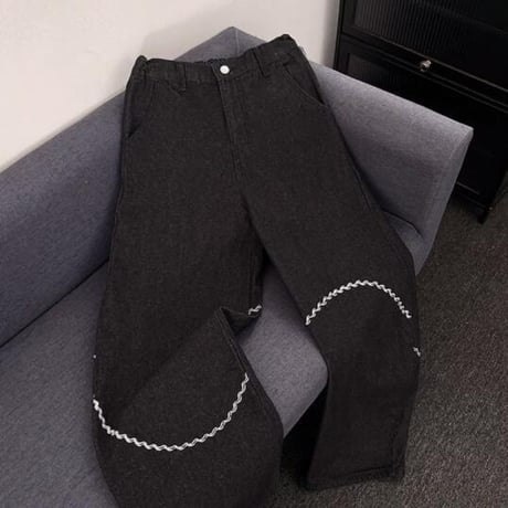 ボトムス ズボン パンツ  デニム ジーンズ ワイドパンツ メンズ26