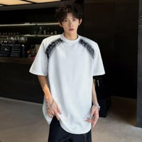 アメリカンレトロ風 Tシャツ 半袖 クルーネック メンズトップス7