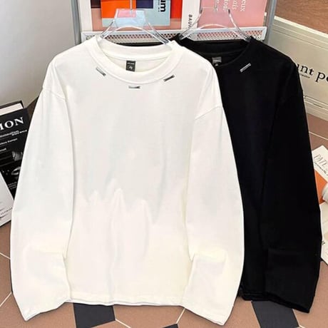 トップス メンズ Tシャツ 長袖 カットソー #21