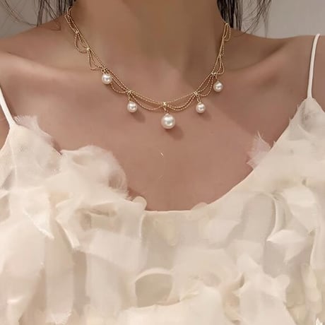 ファッション レディース アクセサリー ネックレス おしゃれ 真珠