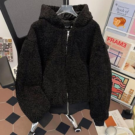 秋冬トップス メンズ アウター ジャケット コート  ボア あったかい  パーカー20