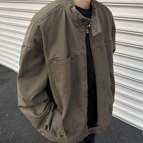 トップス メンズ アウター 上着 ジャケット 春秋 立ち襟 #35
