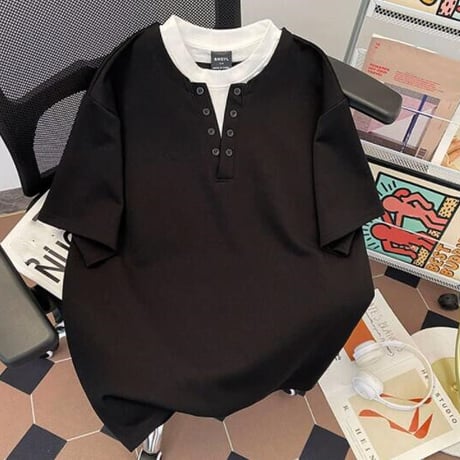 トップス メンズ Ｔシャツ 半袖 レイヤード アメカジ #16