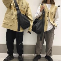 メンズ  ショルダーバッグ  斜め掛け ボディバッグ ユニセックス 大容量 防水