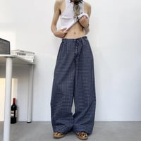 ボトムス ズボン パンツ ワイドパンツ チェック柄 メンズ8