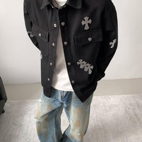 秋冬トップス メンズ ジャケット Ｇジャン アウター デニム15