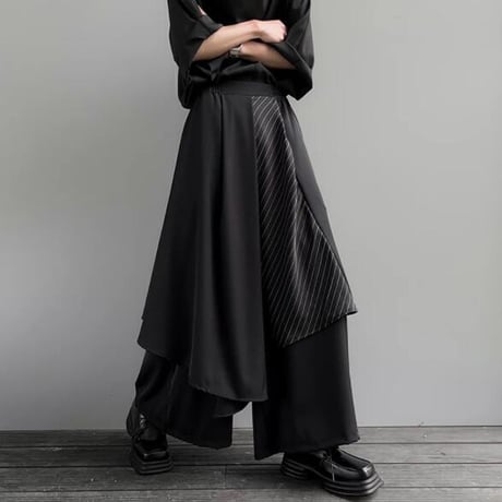 メンズ ボトムス ズボン パンツ ワイドパンツ  暗黒系21