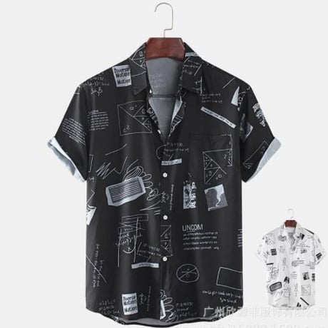 夏物 トップス メンズ  アロハシャツ 半袖 シャツ カジュアル