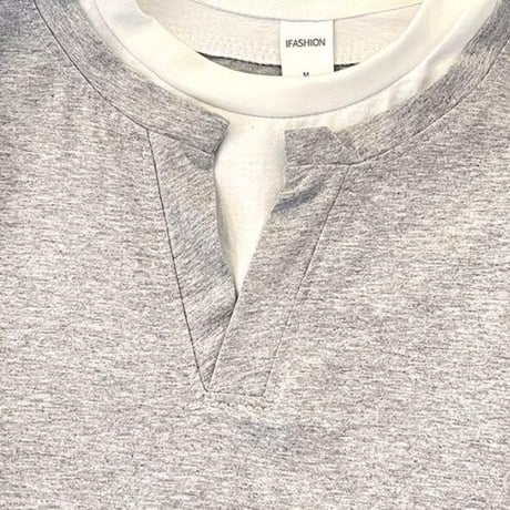 トップス メンズ Tシャツ クルーネック 半袖 アメカジ レイヤード #11
