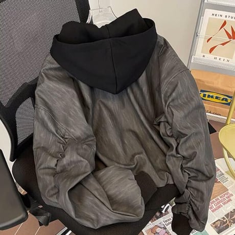 メンズ トップス アウター ジャケット ブルゾン 上着 レイヤード #29