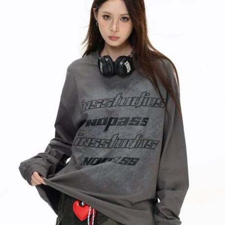 Tシャツ 長袖 ブラウス ユニセックス カジュアル メンズ4